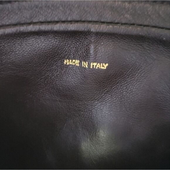 Authentic Chanel VTG CrossBody Tassel Brown Lambskin Camera Bag Purse RARE GHW - Picture 11 of 14